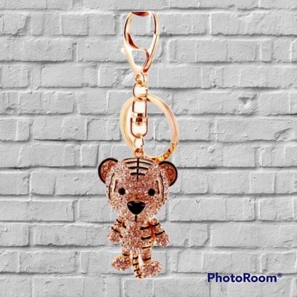 NEW LSU TIGER KEYCHAIN/ BAG TOGGLE - Picture 2 of 5